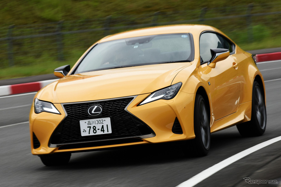 レクサス RC 改良新型(RC350)《撮影 中野英幸》