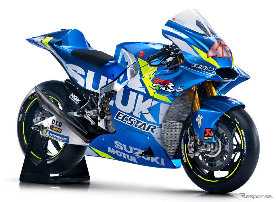 MotoGPマシン GSX-RR #42アレックス・リンス車《画像 スズキ》