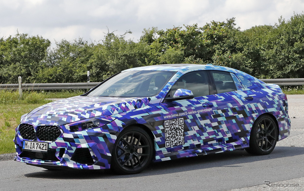 BMW 2シリーズグランクーペ プロトタイプ(スクープ写真)《APOLLO NEWS SERVICE》
