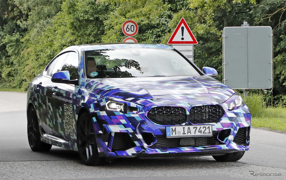 BMW 2シリーズグランクーペ プロトタイプ(スクープ写真)《APOLLO NEWS SERVICE》