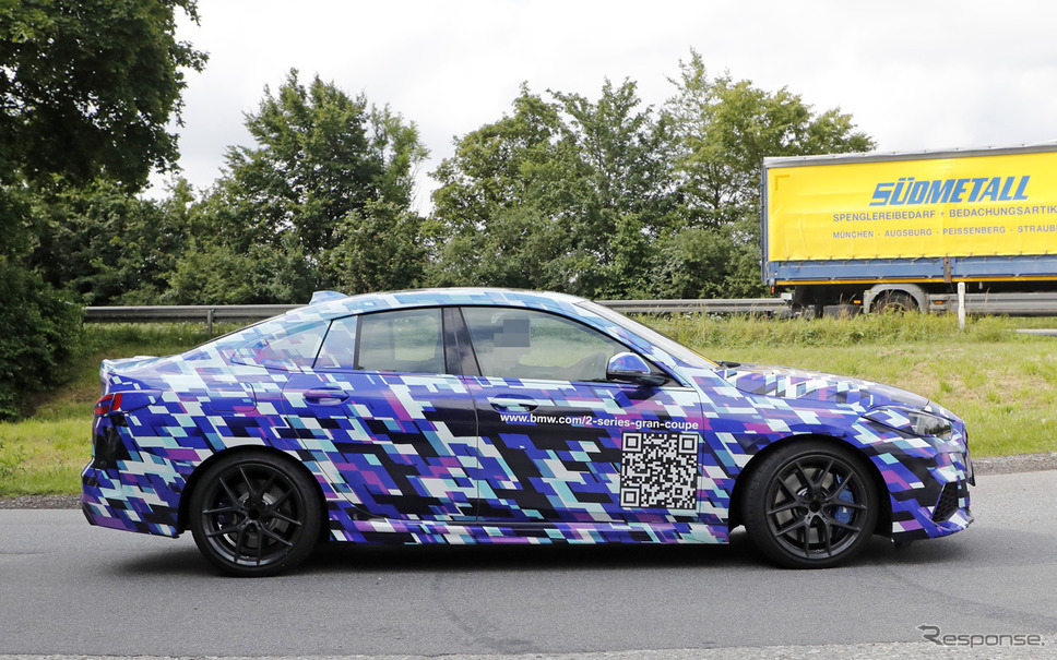 BMW 2シリーズグランクーペ プロトタイプ(スクープ写真)《APOLLO NEWS SERVICE》