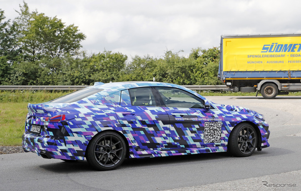 BMW 2シリーズグランクーペ プロトタイプ(スクープ写真)《APOLLO NEWS SERVICE》