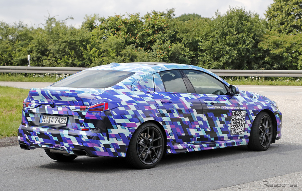 BMW 2シリーズグランクーペ プロトタイプ(スクープ写真)《APOLLO NEWS SERVICE》