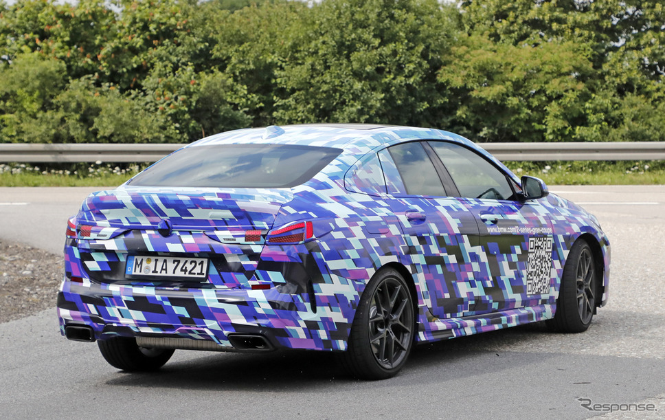 BMW 2シリーズグランクーペ プロトタイプ(スクープ写真)《APOLLO NEWS SERVICE》