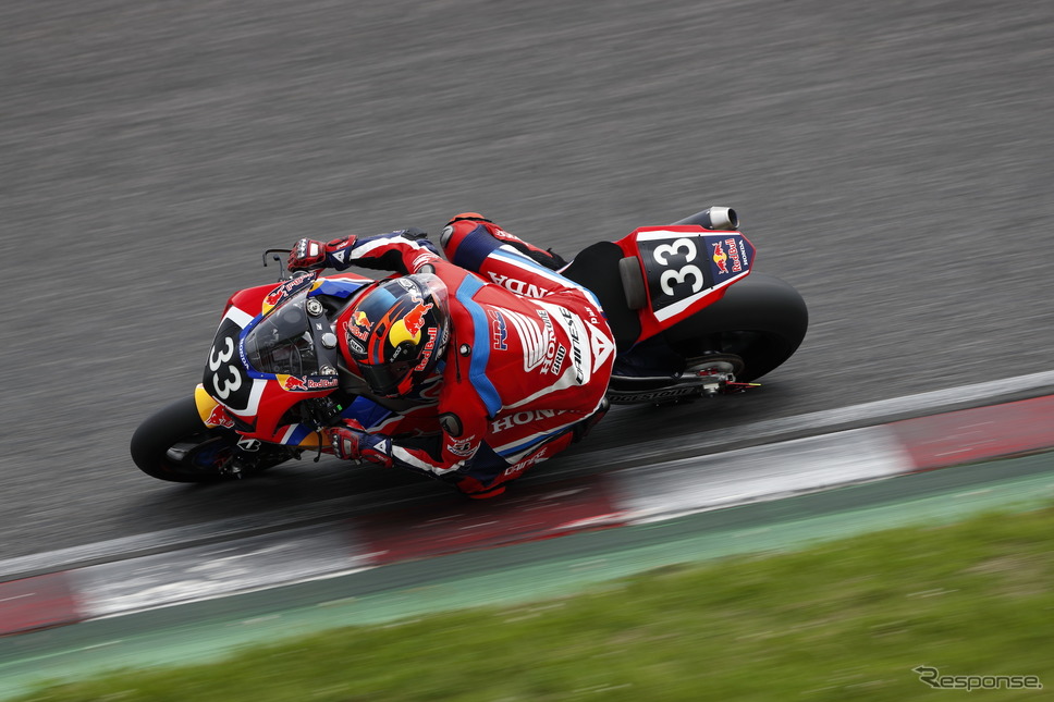 ブラドル選手（ホンダ、7月10日の公式合同テスト）《写真 モビリティランド》