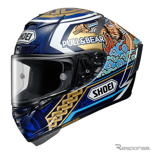 SHOEI X-Fourteen、「祭」をイメージしたマルケスレプリカを受注