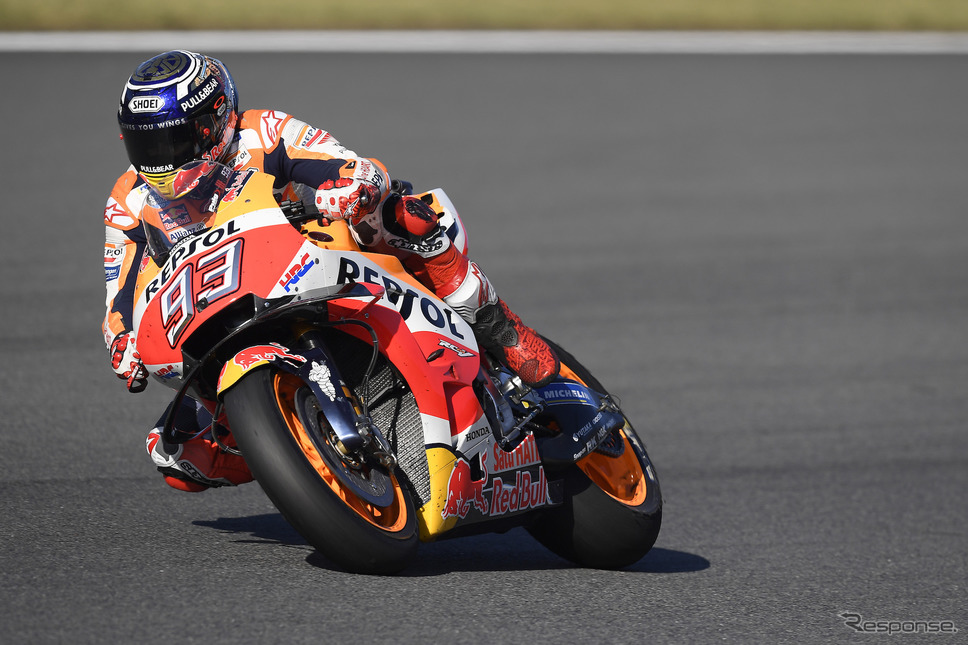 MotoGPマルク・マルケス選手(2018年日本GP)《写真 ホンダ》