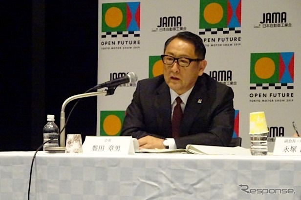 豊田章男会長(資料画像)《撮影 池原照雄》