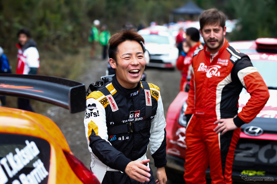 勝田貴元(今季WRCチリ戦=WRC2で優勝)《写真提供 TOYOTA》