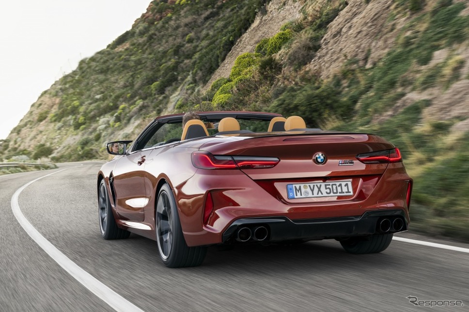 BMW M8 カブリオレ《画像:ビー・エム・ダブリュー》