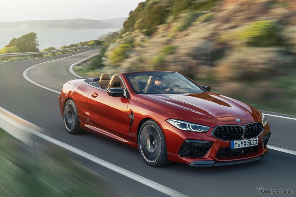 BMW M8 カブリオレ《画像:ビー・エム・ダブリュー》