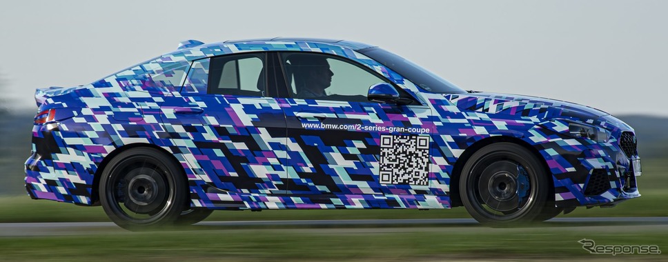 BMW 2シリーズ・グランクーペ の開発プロトタイプ《photo by BMW》