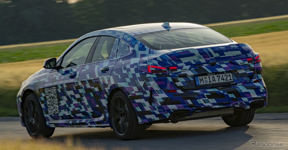 BMW 2シリーズ・グランクーペ の開発プロトタイプ《photo by BMW》