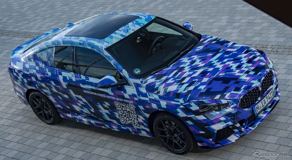 BMW 2シリーズ・グランクーペ の開発プロトタイプ《photo by BMW》