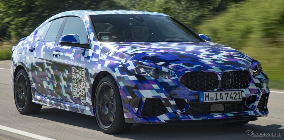 BMW 2シリーズ・グランクーペ の開発プロトタイプ《photo by BMW》