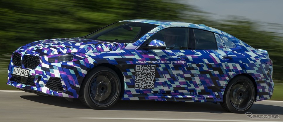 BMW 2シリーズ・グランクーペ の開発プロトタイプ《photo by BMW》