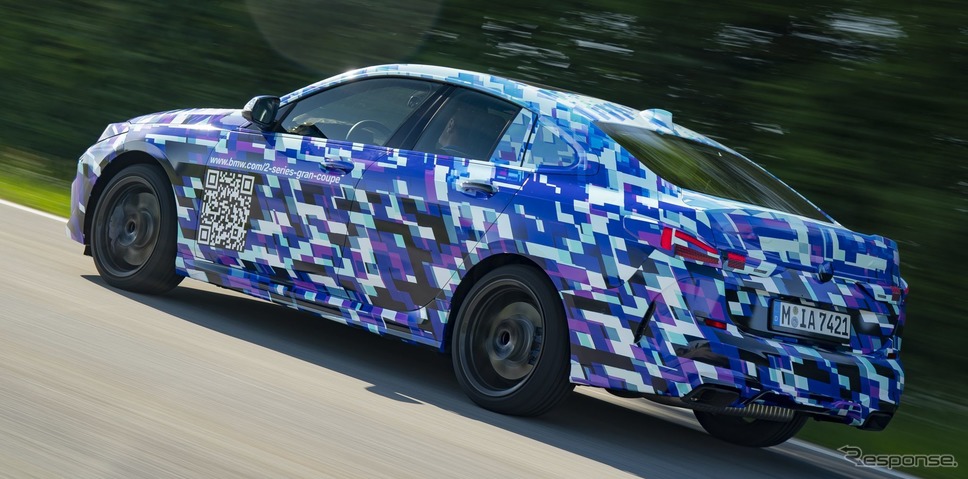 BMW 2シリーズ・グランクーペ の開発プロトタイプ《photo by BMW》