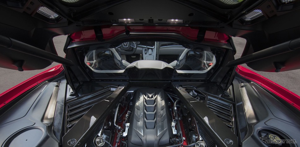 シボレー・コルベット・スティングレイ 新型の新世代6.2リットルV8《photo by Chevrolet》