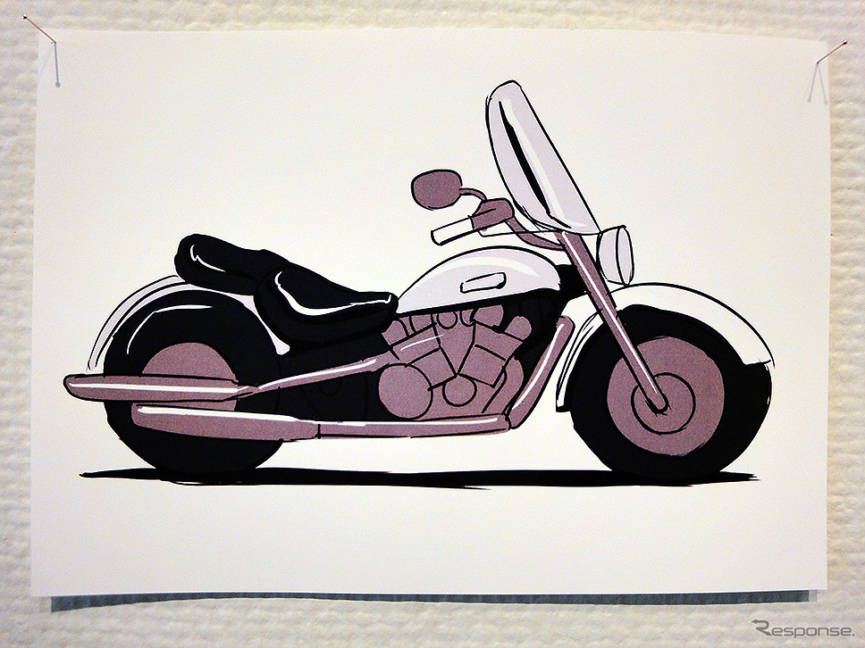 YAMAHA「はしれ!絵本」展《撮影 大野雅人(Gazin Airlines)》