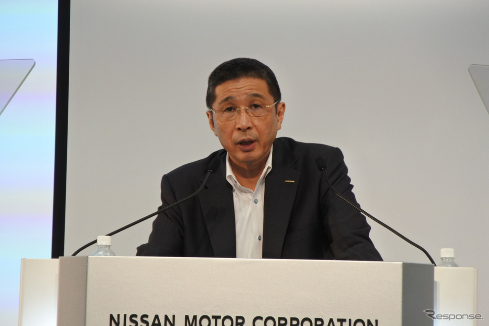 日産自動車 西川廣人 社長《撮影 小松哲也》