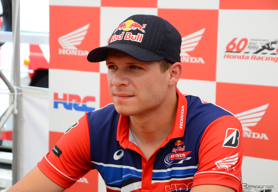 Red Bull Honda ステファン・ブラドル《撮影 伊藤英里》