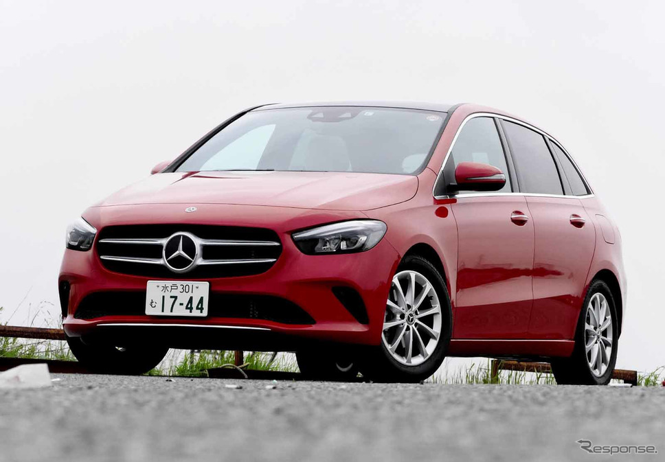 メルセデスベンツ Bクラス 新型(B180)《撮影 中村 孝仁》