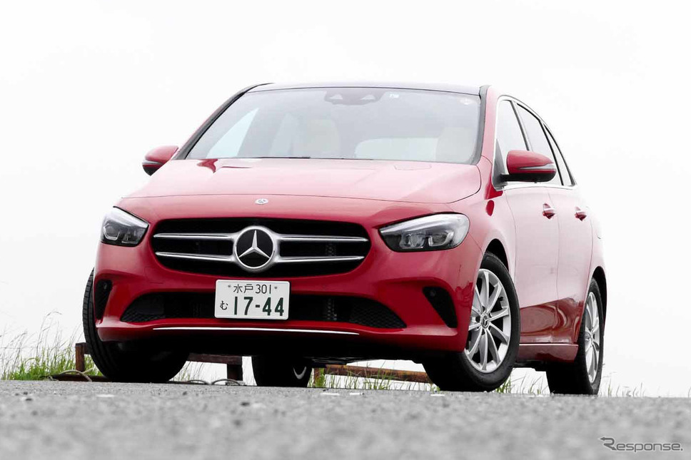 メルセデスベンツ Bクラス 新型(B180)《撮影 中村 孝仁》