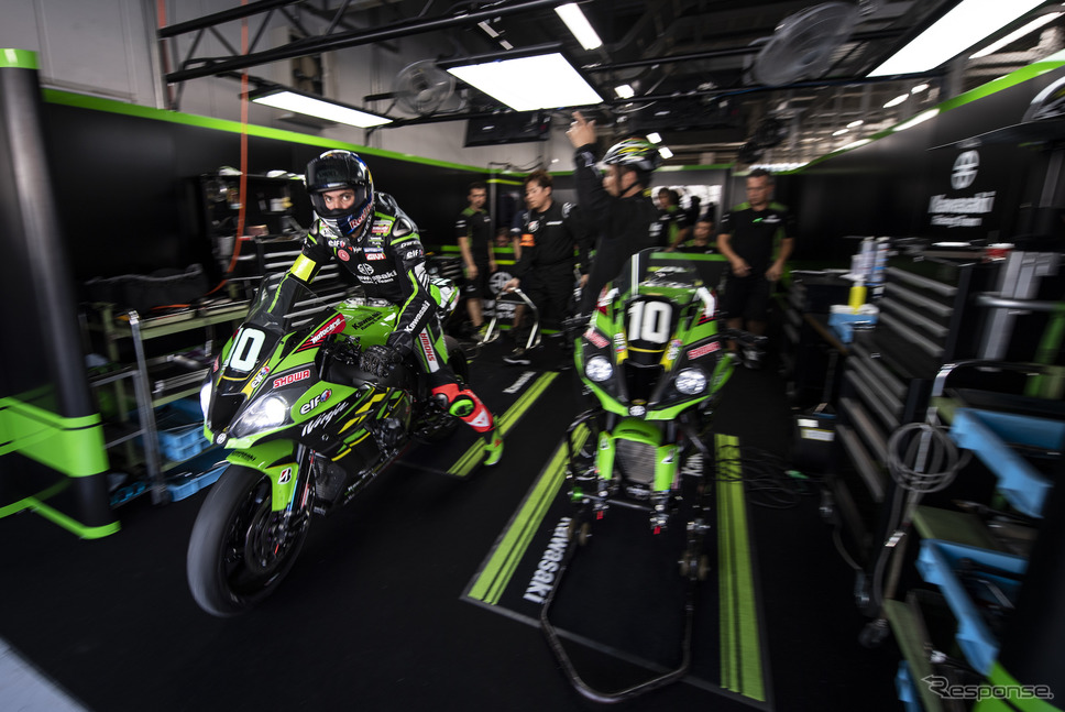 カワサキ Ninja ZX-10RR 鈴鹿8耐仕様(7月25日テスト)《photo by Kawasaki Motors Europe》