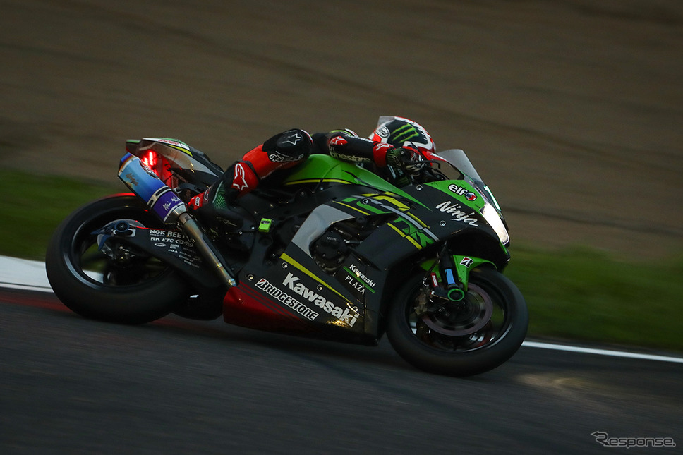 優勝したNo.10 Kawasaki Racing Team《Photo:Kazuhisa Masuda/撮影 益田和久》