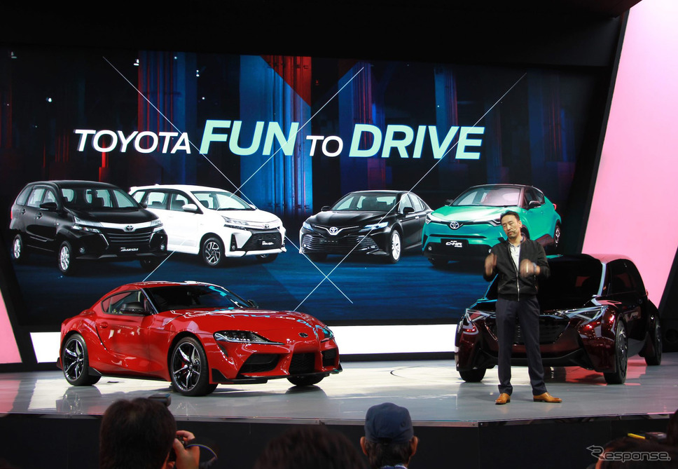 トヨタ自動車のインドネシア販売会社トヨタ・アストラ・モーター中田佳宏社長(ガイキンド・インドネシア国際オートショー2019)