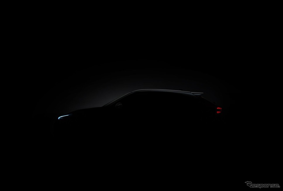 新型日産車のティザーイメージ《photo by Nissan》
