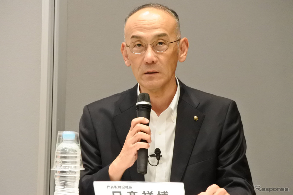 ヤマハ発動機 日高祥博 社長《撮影 小松哲也》