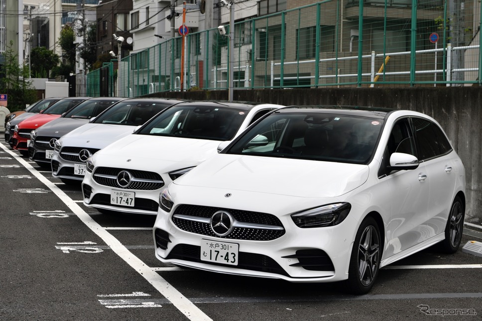 メルセデスベンツ Bクラス 新型（B180）《撮影 雪岡直樹》