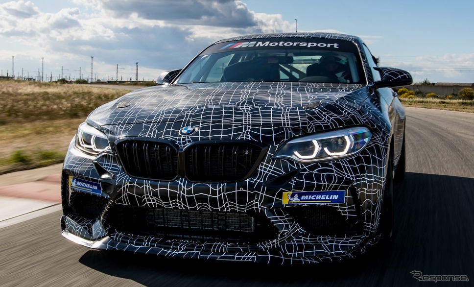 BMW M2 コンペティション のレーシングカーのプロトタイプ《photo by BMW》