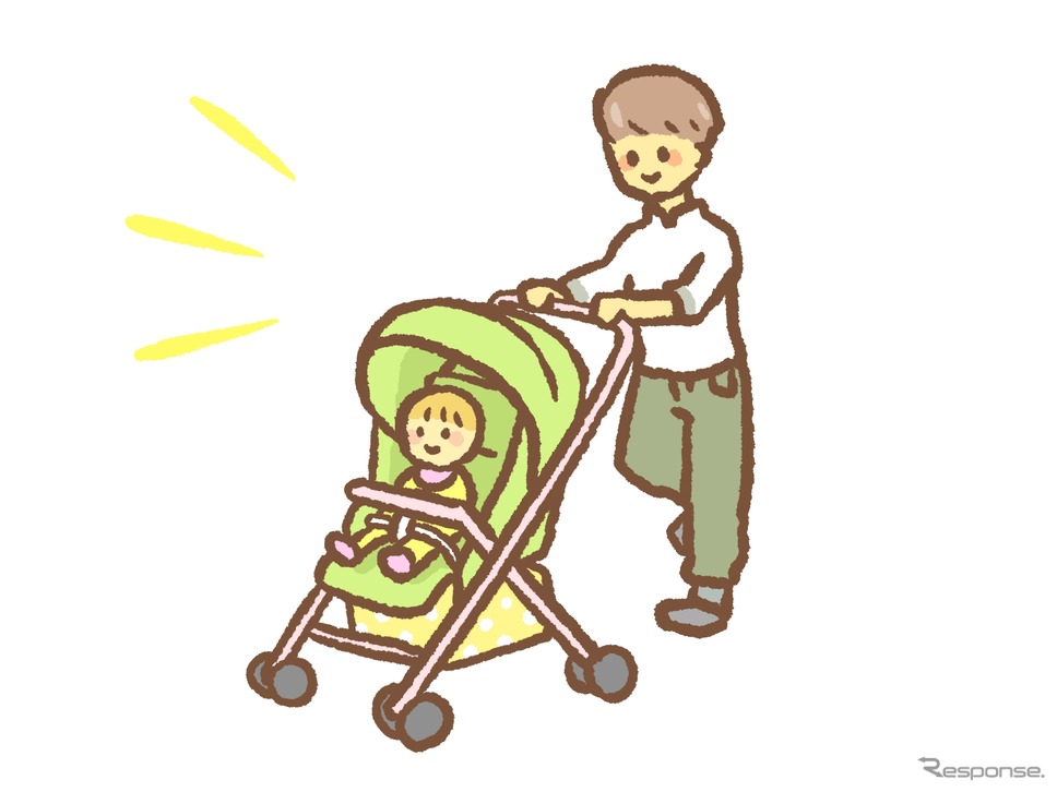 ベビーカー《イラストAC》
