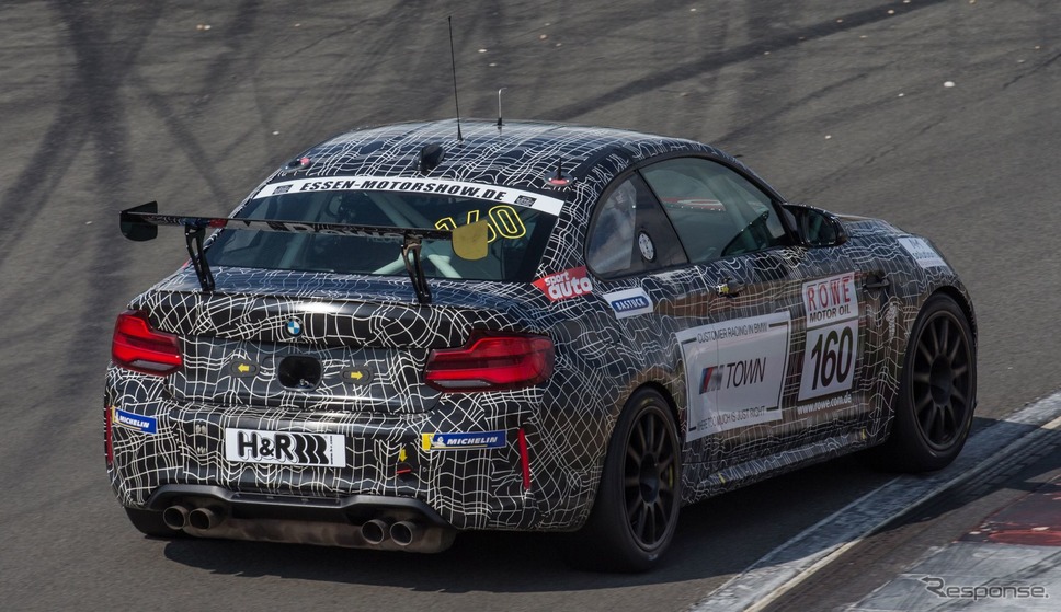 BMW M2コンペティションのレーシングカーのプロトタイプ《photo by BMW》