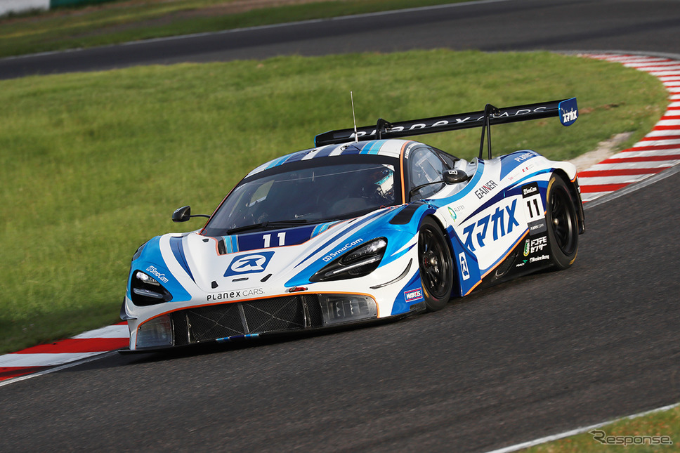 ミカ・ハッキネンがドライブするマクラーレン720S GT3《撮影 竹内英士》