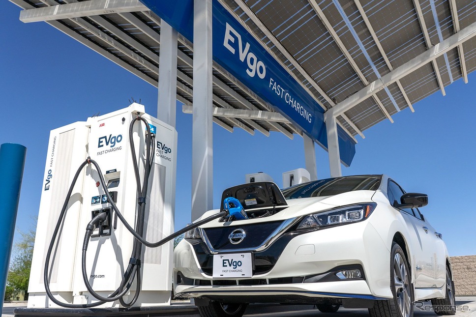 日産とEVgoの米国の急速充電ネットワーク《photo: Nissan North America 》