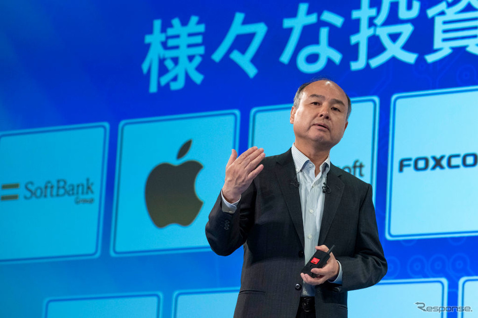 ソフトバンクグループの孫正義会長兼社長(8月7日)《photo: (c) Getty Images》