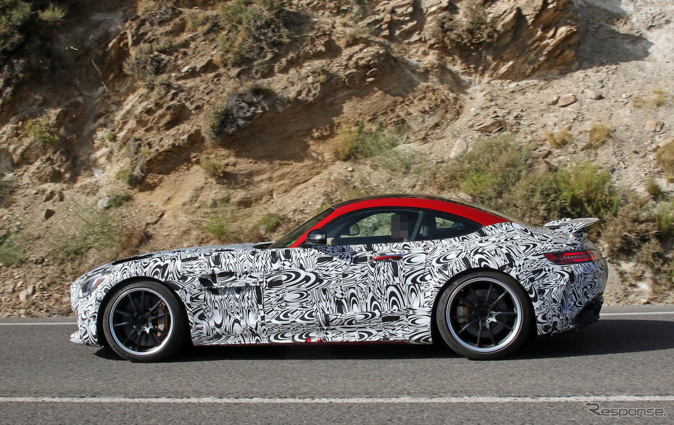メルセデスAMG GT R ブラックシリーズ 市販型プロトタイプ(スクープ写真)《APOLLO NEWS SERVICE》