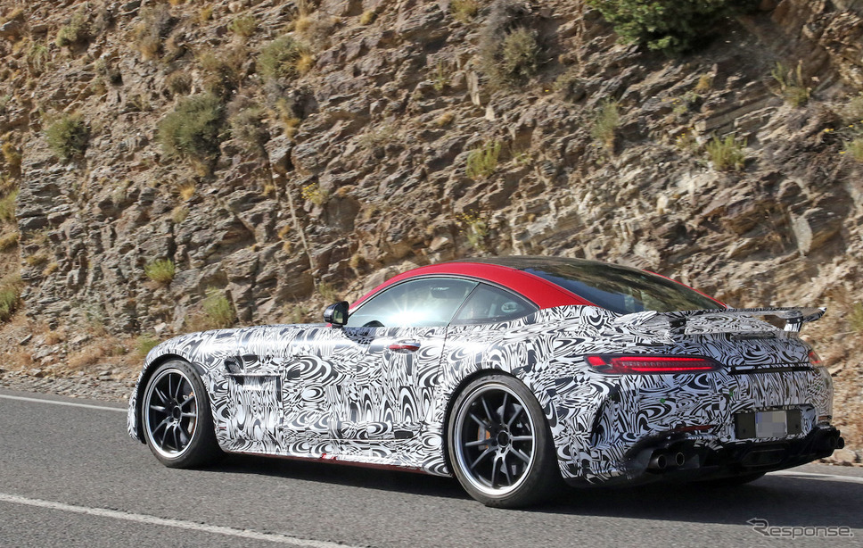 メルセデスAMG GT R ブラックシリーズ 市販型プロトタイプ(スクープ写真)《APOLLO NEWS SERVICE》