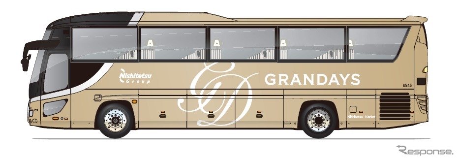 グランデイズ・ラグジュアリーバス《画像 西日本鉄道》