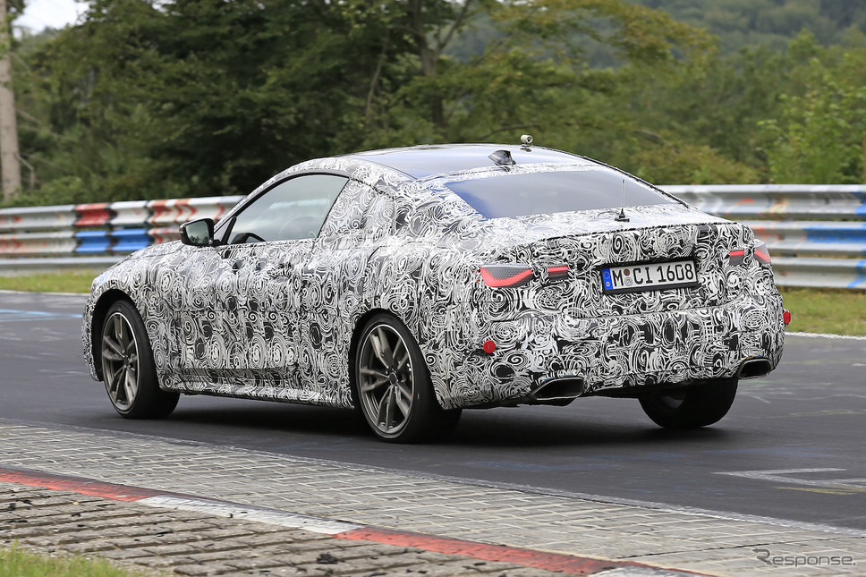 BMW 4シリーズクーペ スクープ写真《APOLLO NEWS SERVICE》