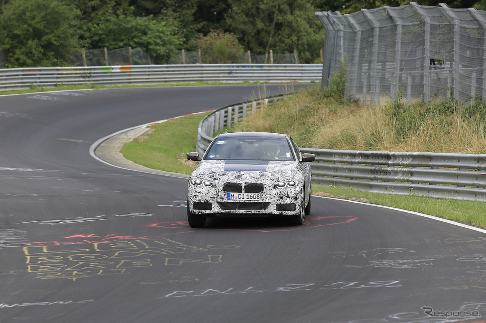 BMW 4シリーズクーペ スクープ写真《APOLLO NEWS SERVICE》