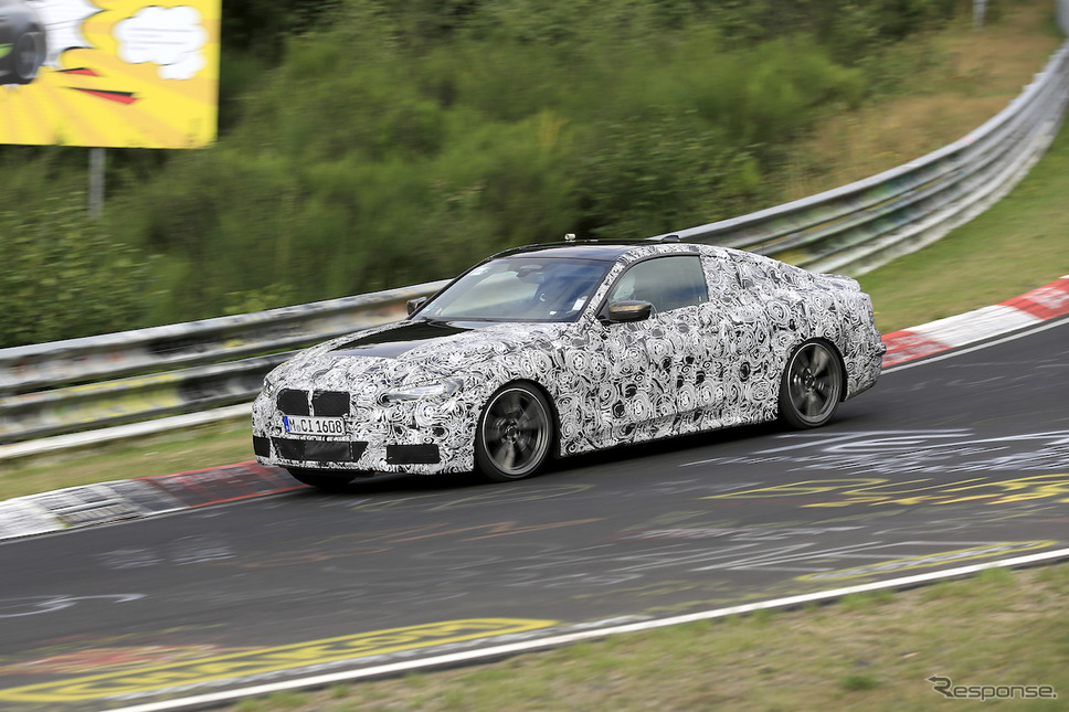 BMW 4シリーズクーペ スクープ写真《APOLLO NEWS SERVICE》