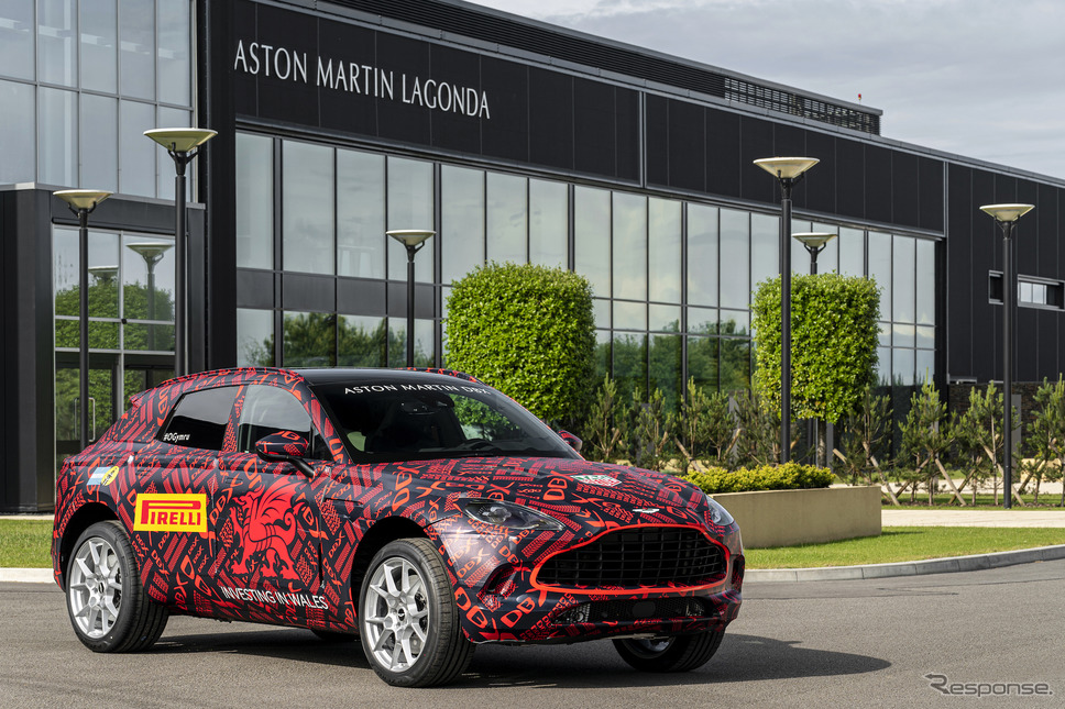アストンマーティン DBX のプリプロダクションモデル《photo by Aston Martin》