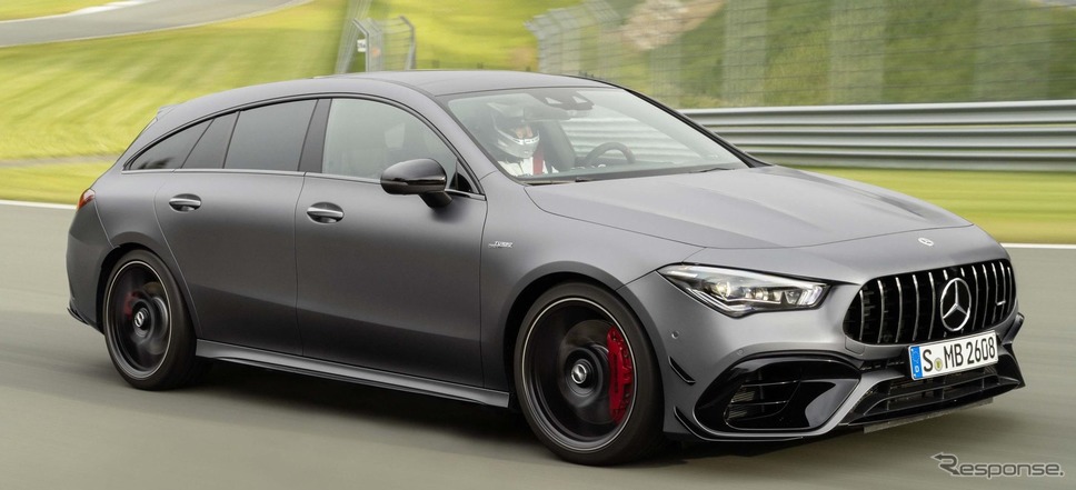 メルセデスAMG CLA45 S 4MATIC+ シューティングブレーク 新型《photo by Mercedes-Benz》