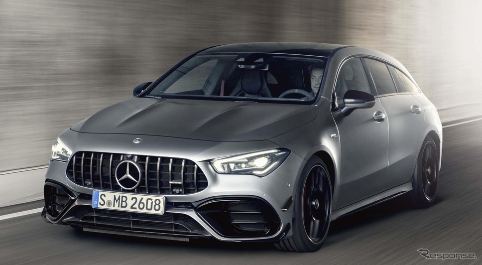 メルセデスAMG CLA45 S 4MATIC+ シューティングブレーク 新型《photo by Mercedes-Benz》