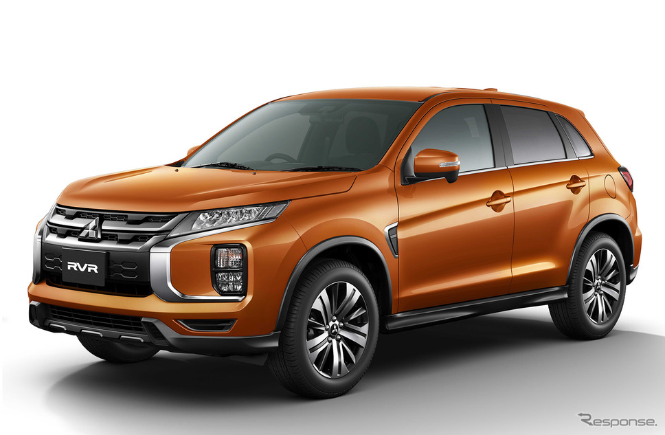 三菱 RVR 改良新型(「G」サンシャインメタリック)《画像:三菱自動車》