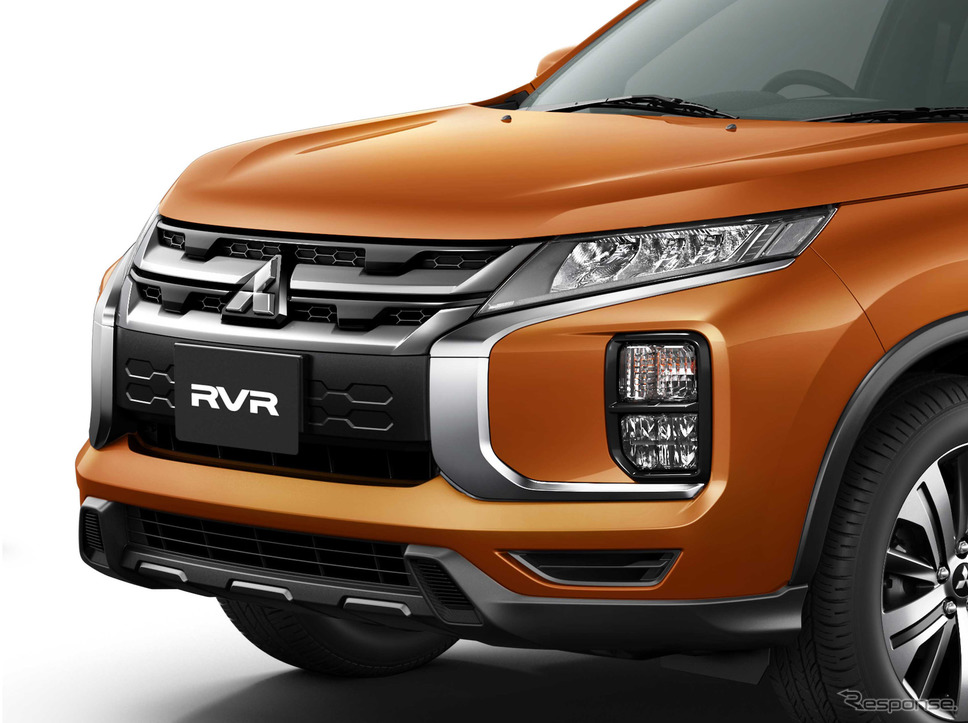 三菱 RVR 改良新型(「G」サンシャインメタリック)《画像:三菱自動車》